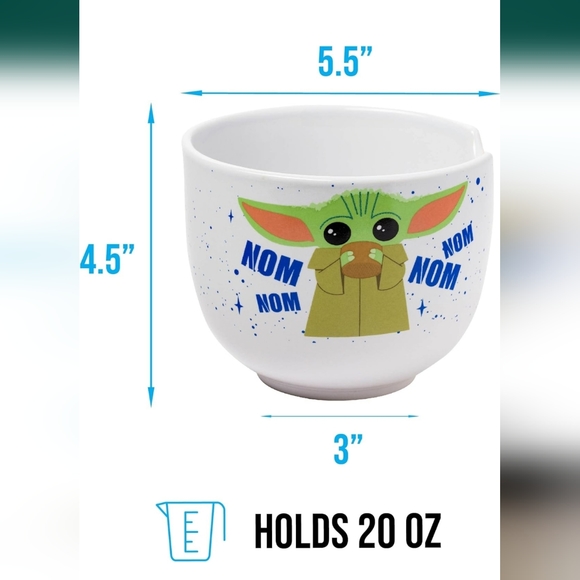 NWOT Star Wars Ramen Bowl with Chopsticks - Picture 6 of 7